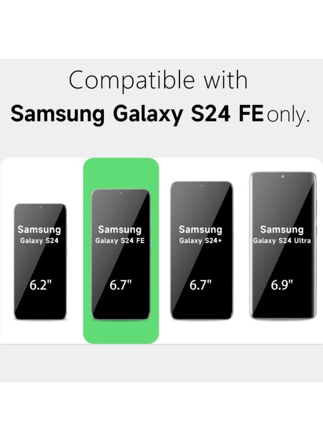 Muzz Ultra Light Slim Case Cover for Samsung Galaxy S24 Fe, Shockproof Silicone TPU, Anti Slip, Scratch Resistant (Samsung Galaxy S24 Fe) - Image 3